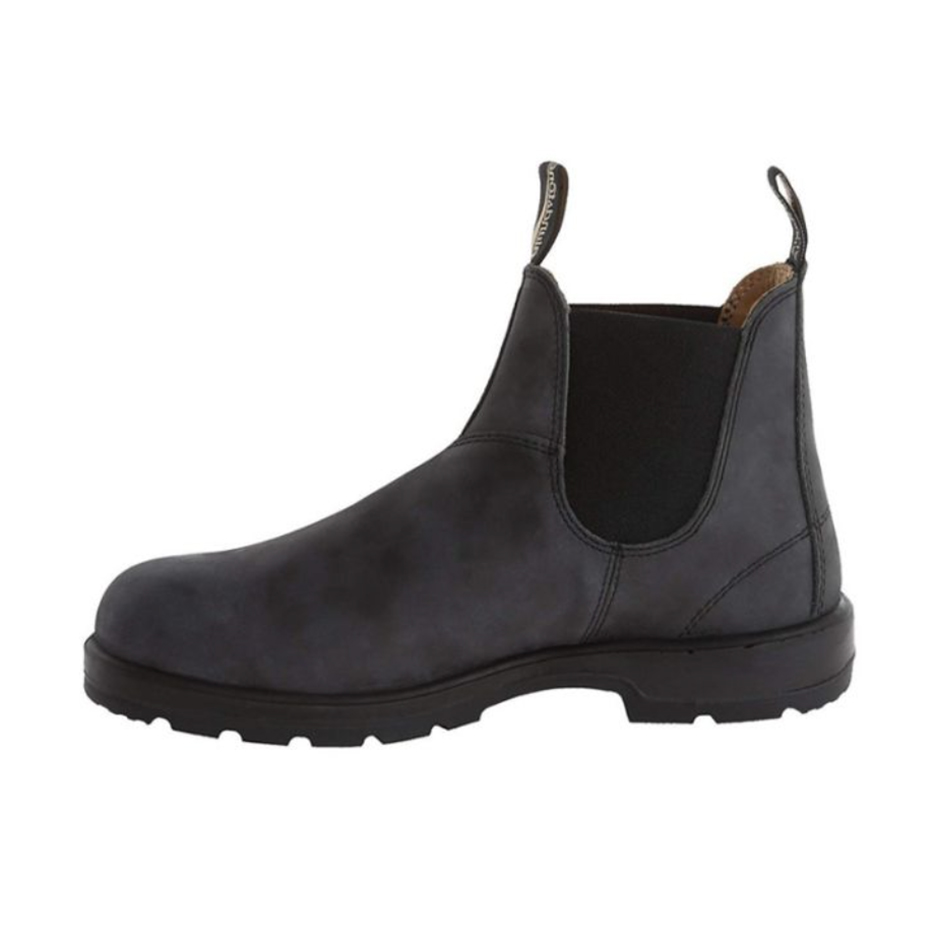 Blundstone – #587 (Rustic Black) Leather Chelsea Boot – Sims Footware