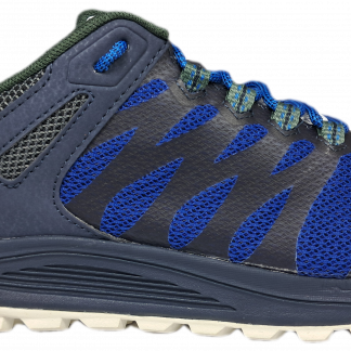 Merrell - Nova 2 America J067037 Navy Blue Mens Mesh Vibram Lace Up Trainer Shoe