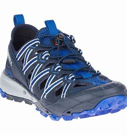 Merrell - Choprock Sandal Navy Shandal J033541 Mens Lace Up Open Trainer Shoe