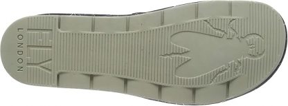 Fly London Bime Bime169fly Blue Leather Strap Wedge Sandal - Image 3
