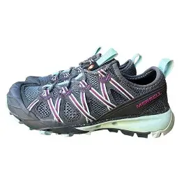 Merrell Choprock Sieve Shandal Blue Smoke J52770 Ladies Womens Lace Up Open Trainer Shoe Sandal - Image 8
