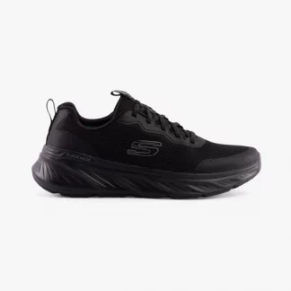 Skechers 232835 Edgeride Rekze Black Mens Lace Up Trainer