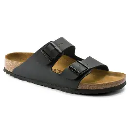 Birkenstock Arizona Birko-Flor Black Ladies Regular Fit Sandal